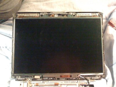 Screen with frame removed